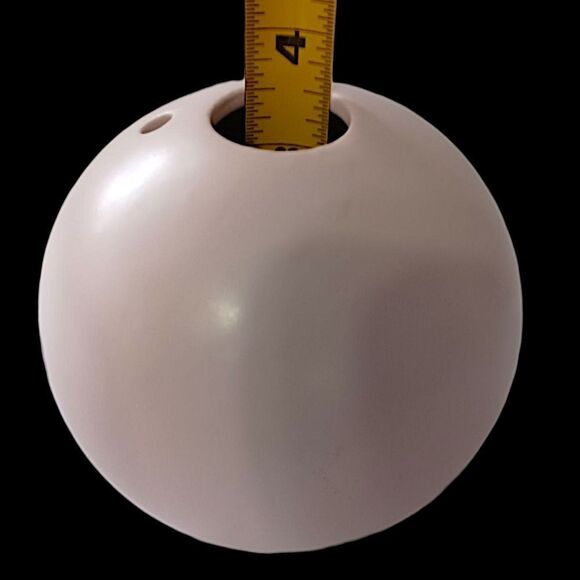 Ikea Ceramic Bud Vase Ikebana Blush Pink Round Ball Gradvis Geometric Modern - Picture 2 of 16